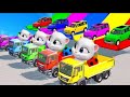 Gadi wala cartoon | Toy helicopter wala video| Tractor dumper bus| JCB &amp; tractor &amp; truck