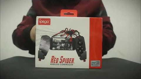 IPEGA RED SPIDER | WIRELESS CONTROLLER | UNBOX