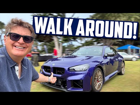 BMW Just Debuted The Fastest M2 Ever - 2025 Monterey Car Week Legends Of The Autobahn Walk Around! 