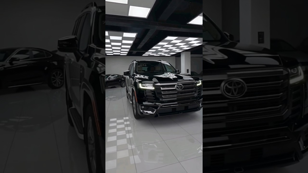 2025 Toyota Land Cruiser | Black & Red PPF Luxury Look 🔥