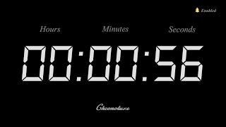 56-Second Timer | Clean and Sleek Countdown