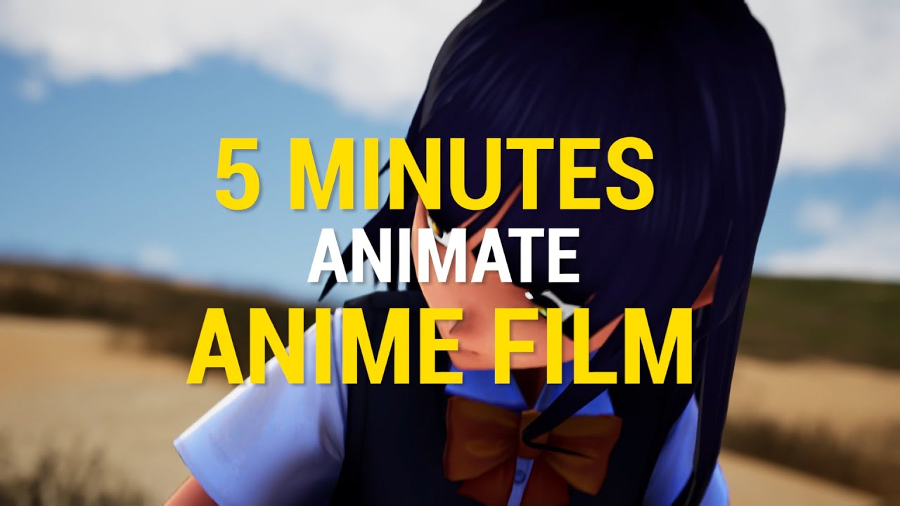 Animate ANIME With UNREAL ENGINE and VROID ( ZERO SKILL REQUIRED )