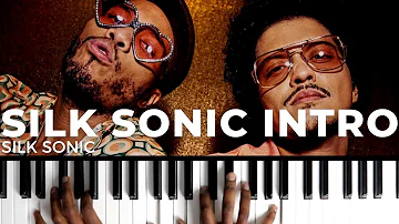 "SILK SONIC INTRO" By Silk Sonic, Bruno Mars, Anderson Paak | Piano Tutorial (R&B Soul)