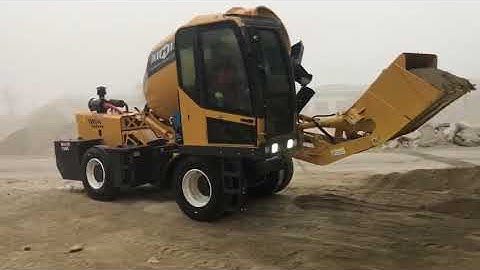 3.5 Cube Self Loading Mobile Concrete Mixer