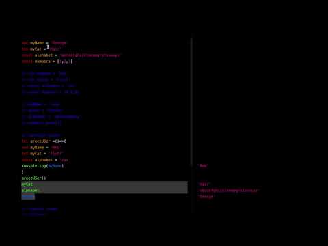 Difference between var, let, const in JS