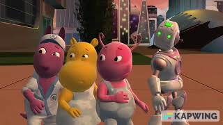 The Backyardigans Robot Rampage Falling Down Like Dominoes Fast, Slow & Normal