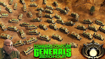 GLA Toxin | 1vs7 China Infantry | Command & Conquer Generals Zero Hour