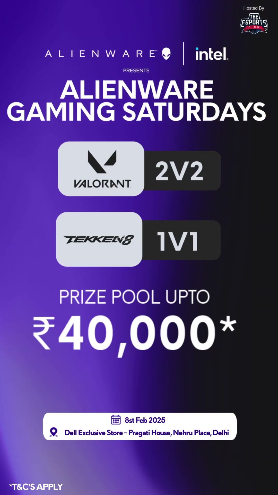 Alienware \u0026 Intel Presents Alienware Gaming Saturdays - Delhi