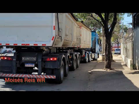 Som de marcha ré de carreta estacionando bitrem