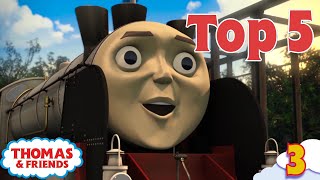 Thomas Friends Uk Top 5 Silliest Characters Best Of Thomas Highlights Kids Cartoon