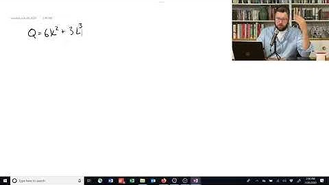 1.2.7. Returns to Scale Example 2 - Intermediate Microeconomics