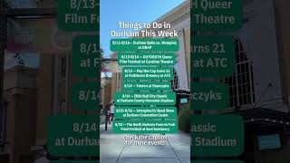Things to Do in Durham NC -