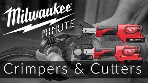 18v Force Logic Cutter and Crimper | Milwaukee Minutes