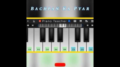 🔴 Jane Meri Jaaneman |  Bachpan Ka Pyar | Mera Bhul Nahi Jana Re | Piano Tutorial | #shorts #viral