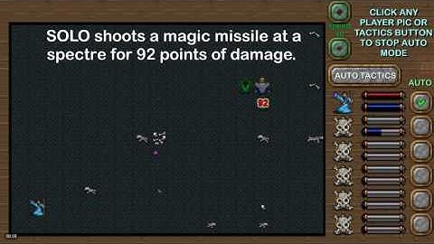 Xerxe the LICH vs Solo Mage - Dungeons of Chaos (android/ios)