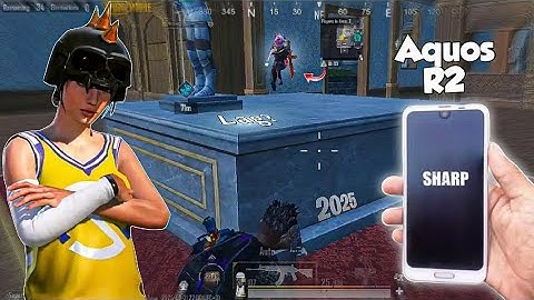 Aquos R2 in New update 4.0 | Lag🤔? | Aquos R2 Pubg Test 2025