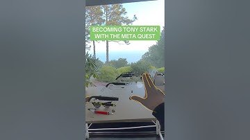 BECOME TONY STARK WITH THE QUEST 3! THIS IS SO DOPE! #VR #quest3 #metaquest