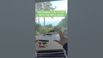 BECOME TONY STARK WITH THE QUEST 3! THIS IS SO DOPE! #VR #quest3 #metaquest