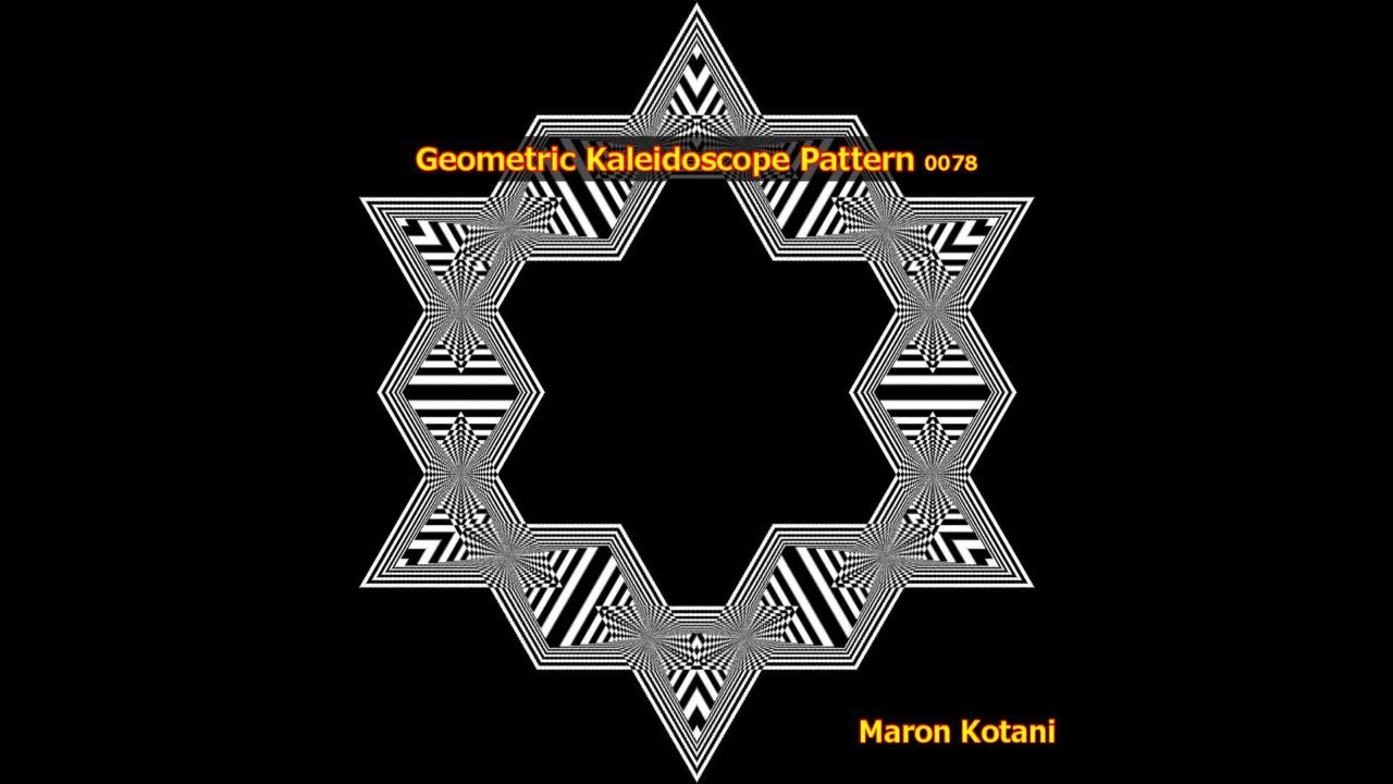 Geometric Kaleidoscope Pattern 0078 - YouTube
