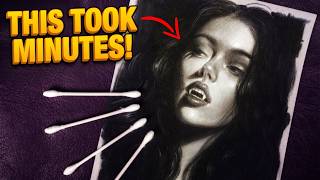 This Surprising Shading Trick Makes Charcoal Drawing Faster, Smoother, More Realistic!