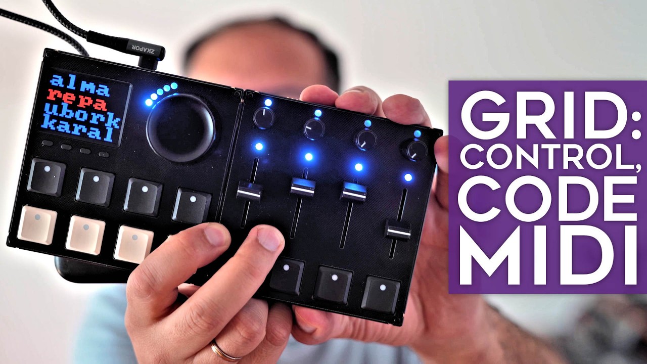 intech's GRID VSN1 MIDI controllers can be hardware sequencers with LUA scripting #review #tutorial auf YouTube ansehen intech's GRID VSN1 MIDI controllers can be hardware sequencers with LUA scripting #review #tutorial auf YouTube ansehen