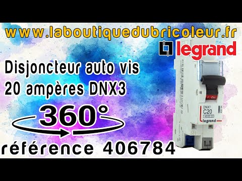 Disjoncteur DNX3 courbeC 20AMP connexion AUTO legrand 406784 sur d-home-otik