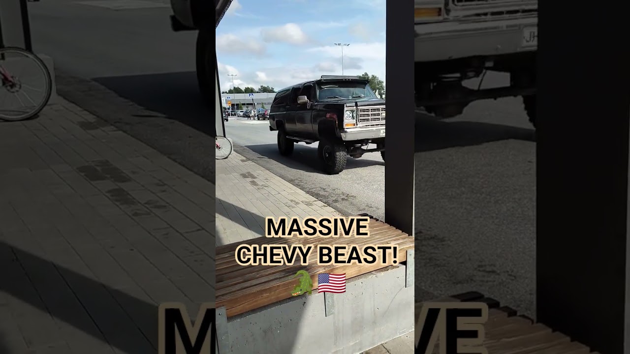 CHEVY SUBURBAN🐊🇺🇸#nordicnotes #automobile #suomi #chevy #suburban #chevrolet #v8 #visitfinland