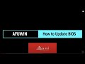 With afuwin you can easily upgrade your bios to american megatrends bios
