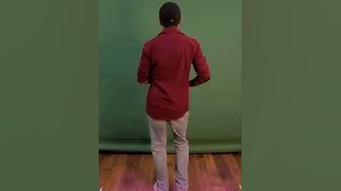Beginner Bachata In Place Step | Bachata Dancing | Back View | Waldo y Jacqui
