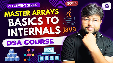 Arrays in DSA: Complete Guide from Basics to Internal Working | DSA Series in Hindi