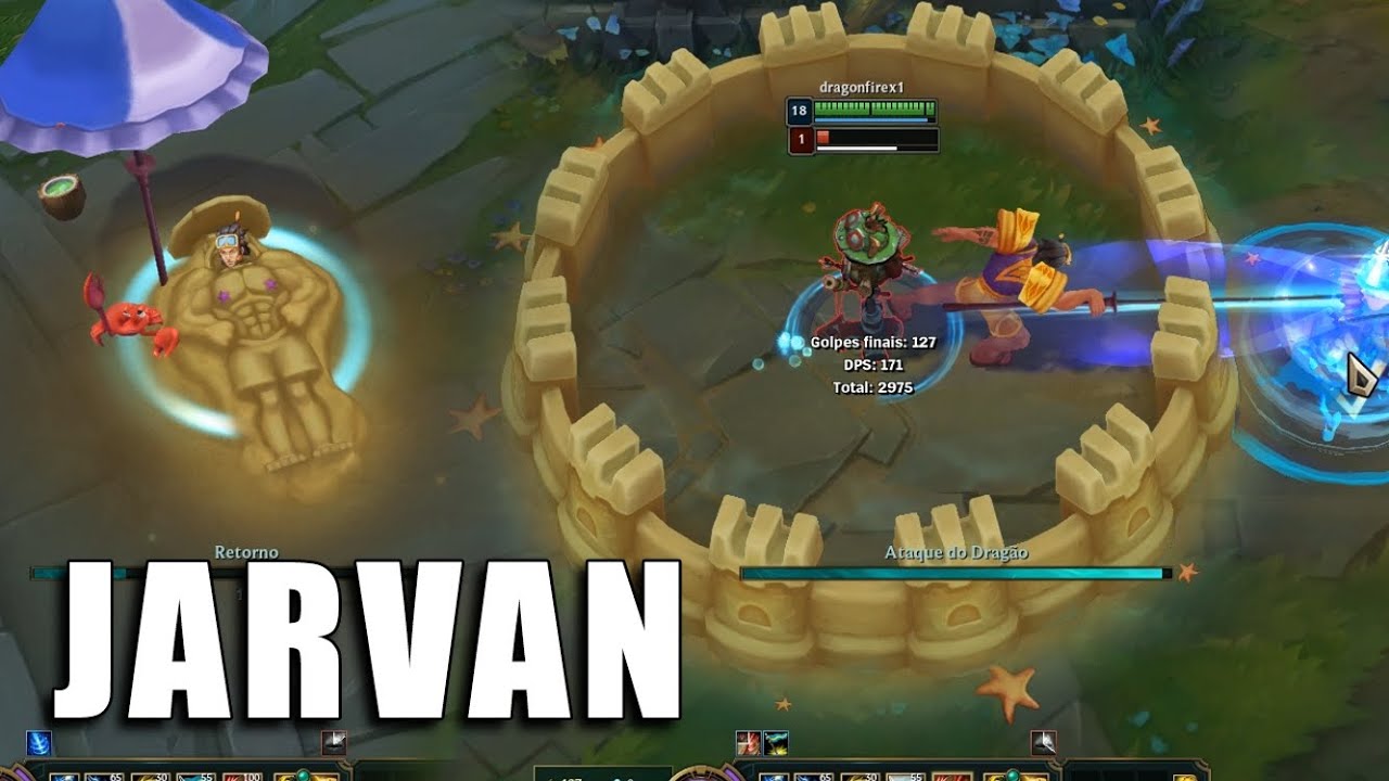 Jarvan Curtindo o Verão - League of Legends (Prévia) - YouTube
