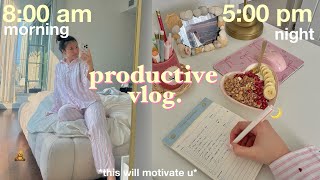 Aesthetic Vlog Morning Routine, Healthy Habits, Productive Day In My Life