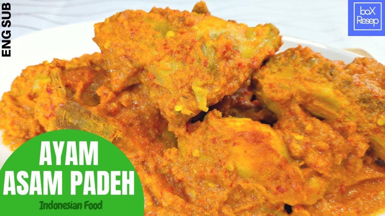 Masak Ayam Asam Padeh - Padang | Chicken Recipe | Masakan Padang