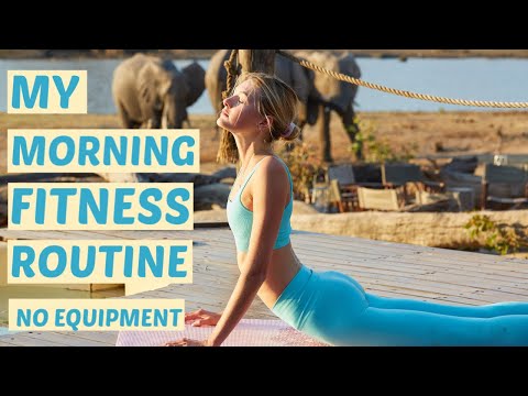 Morning Fitness Routine - Pilates Inspired | Stretch, & My Light Ab & Butt Workout | Sanne Vloet