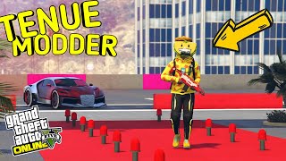 COMMENT REPRODUIRE MA TENUE MODDER !? - (GTA 5)