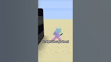 Phase Through Walls #Minecraft