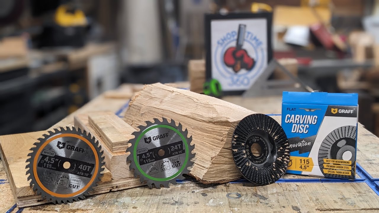 Graff tools Speed Carving and Carbide Tip Saw Blades Review - YouTube