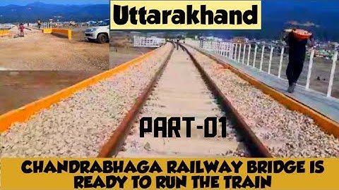 |Latest update of chandrabhaga Railway Bridge|Latest Video of Char Dham Rail Project|