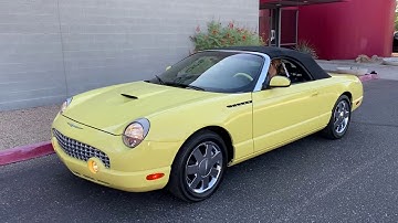 2002 Ford Thunderbird Top Operation Video Cascio Motors