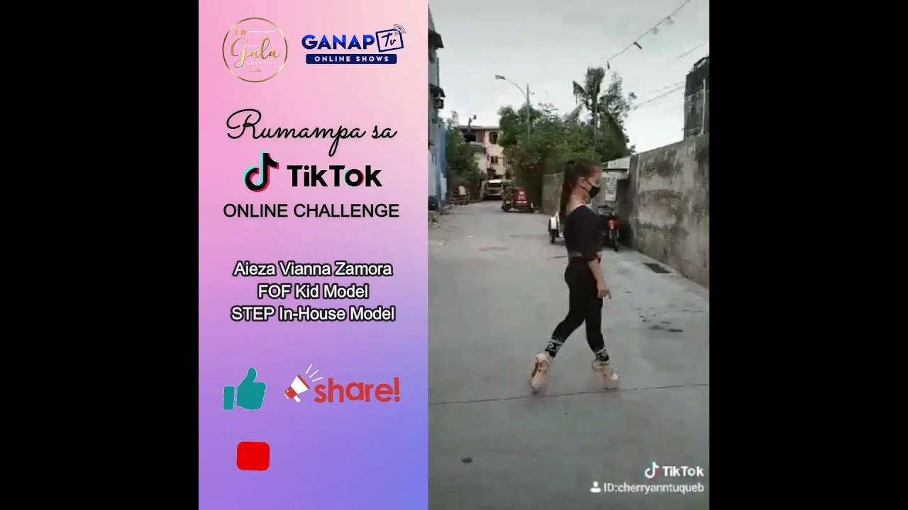 FOF Tiktok Challenge:  Aieza Vianna Zamora | GanapTV Online