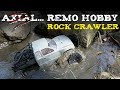 Remo Hobby 1/10 Rock Crawler - First Crawl & Waterproof Test