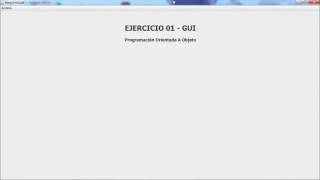 Ejercicio 01 - GUI + ArrayList - Parte 2