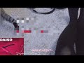 タイツに足ツボグリグリ。