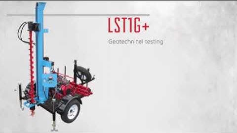 Water Well Drilling & Soil Sampling Drill Rig