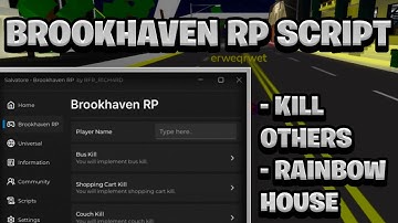 [NEW BEST] Brookhaven RP Script Pastebin - (ROBLOX) *Kill All, Rainbow House & More*