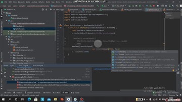 SplashScreen with Handler postDelayed (Unexpected tokens (use 