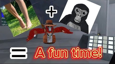 Legs + gorilla tag = fun time! (Oculus quest 2)