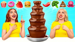 Erimiş Çikolata Çeşmesi Kapişmasi | Komik Yemek Durumları Multi DO Challenge