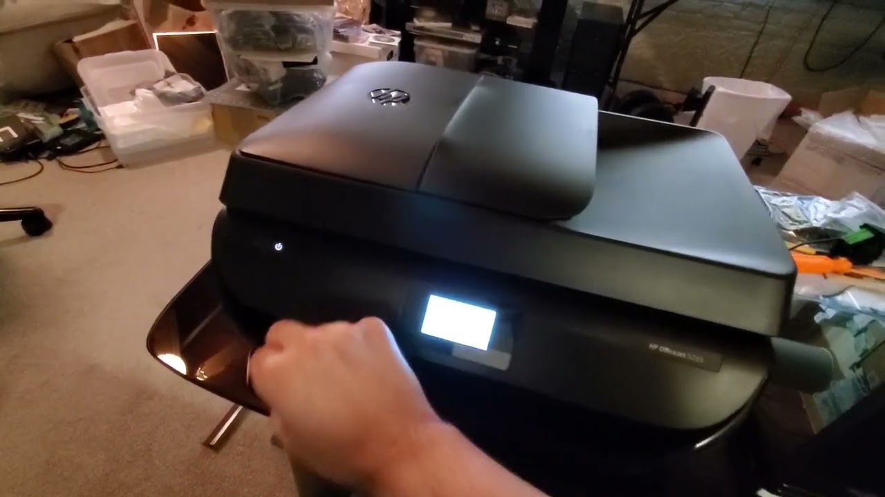 HP OfficeJet 5255 - Scan Copy Test