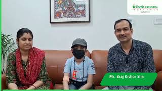 Thalassemia Major Treated Successfully Dr. Vikas Dua Inspiring Recovery Journey